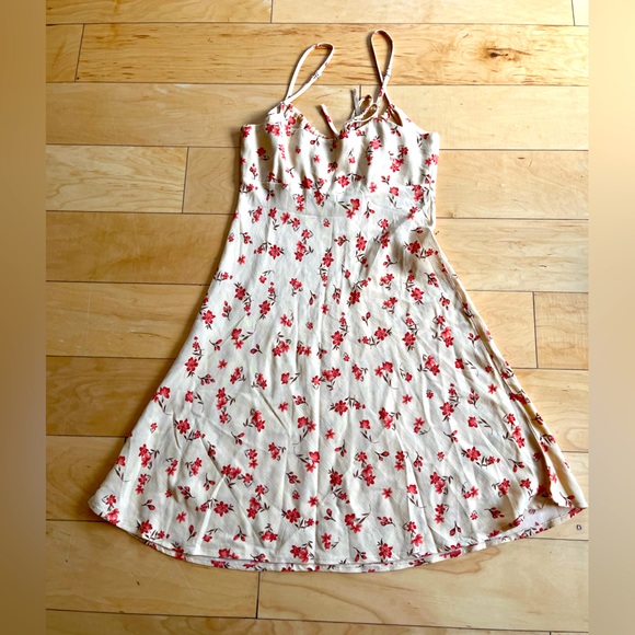 Reserved Floral Dress  36 Uk 8 - Picture 4 of 8